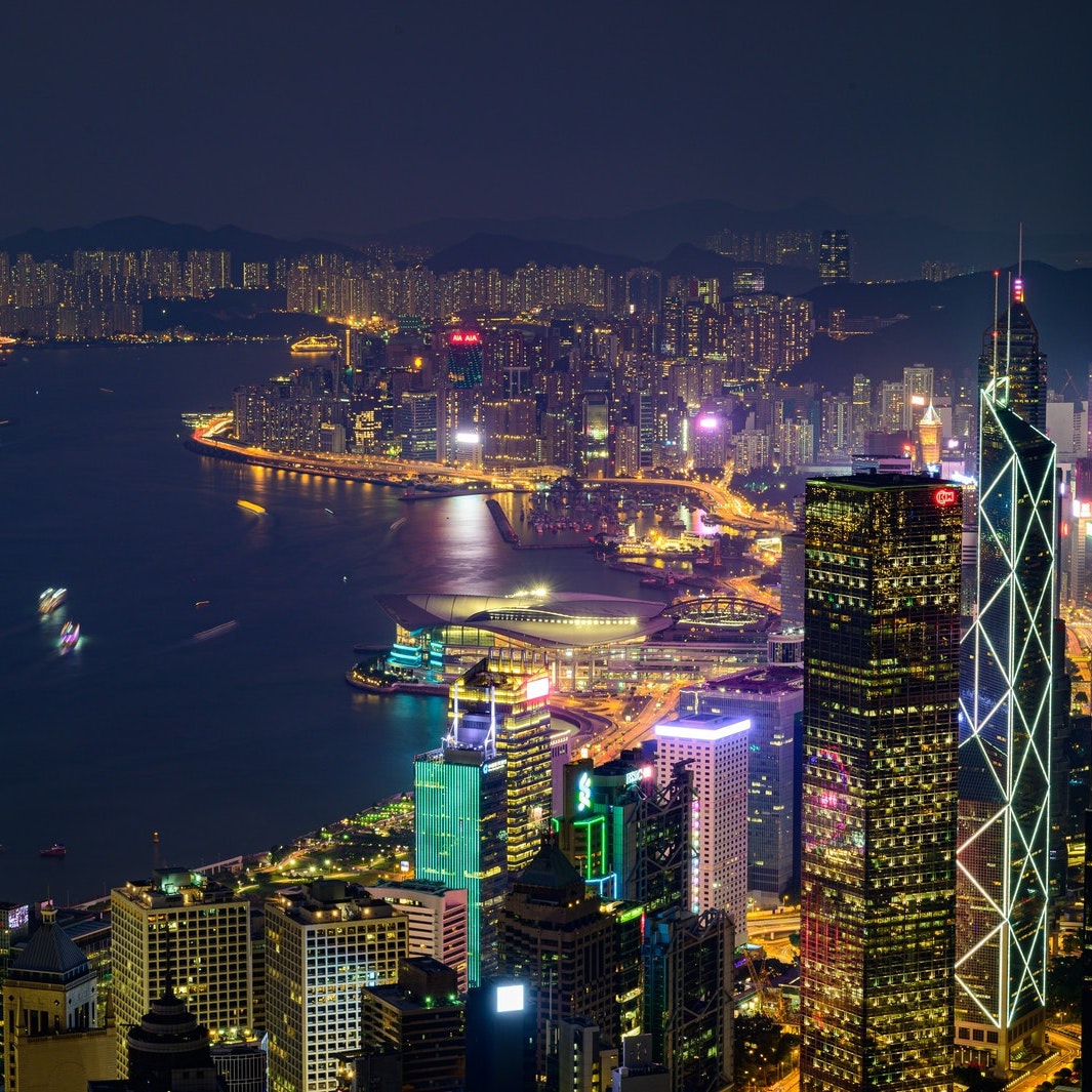 Photo of Hong Kong Skyline at Night